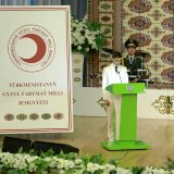 Bagtly geljek üçin göreşenlere tagzym