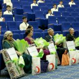 Bagtly geljek üçin göreşenlere tagzym