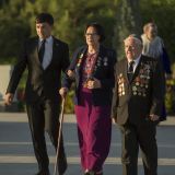 Beýik Ýeňşiň 75 ýyllygy mynasybetli dabaraly harby ýöriş