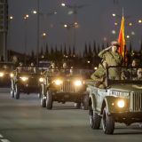 Beýik Ýeňşiň 75 ýyllygy mynasybetli dabaraly harby ýöriş