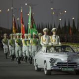 Beýik Ýeňşiň 75 ýyllygy mynasybetli dabaraly harby ýöriş