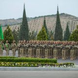 Beýik Ýeňşiň dabaraly harby ýörişinde milli goşunymyzyň kuwwaty