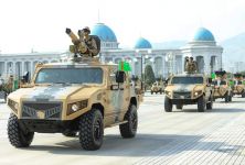 Dabaraly harby ýörişde täze häzirki zaman harby tehnikalary