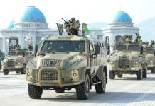 Dabaraly harby ýörişde täze häzirki zaman harby tehnikalary