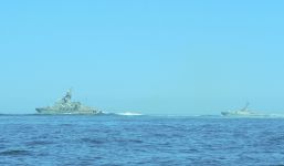 Deňizçilerimiz göni ýaýlymda