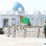 Deprekçiler batalýony – dabaraly harby ýörişiň bezegi