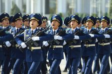 Garaşsyzlygymyzyň 28 ýyllygynyň şanyna harby ýöriş