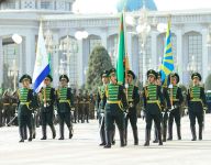 Garaşsyzlygymyzyň 28 ýyllygynyň şanyna harby ýöriş