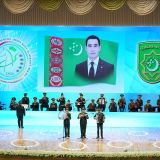 Garaşsyzlygymyzyň gazananlarynyň goragçylarynyň şanyna baýramçylyk konserti geçirildi