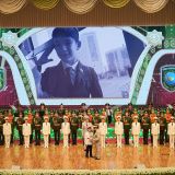 Garaşsyzlygymyzyň gazananlarynyň goragçylarynyň şanyna baýramçylyk konserti geçirildi