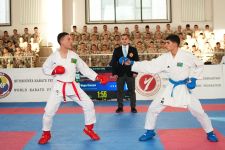 Harby gullukçylaryň arasynda karatedo boýunça sport ýaryşy geçirildi
