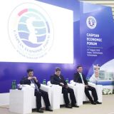 Hazarýaka ýurtlarynyň ministrleriniň we pudak ýolbaşçylarynyň duşuşyklary geçirildi