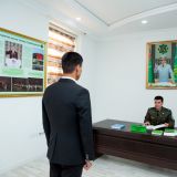 Lebap welaýatynda harby gulluga ugratmak dabaralary