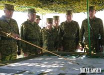 Milli goşunymyzda harby okuw türgenleşigi geçirildi