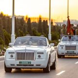 Russiýa Federasiýasynyň wekiliýeti 748-nji atyjylyk polkunyň söweşjeň baýdagyny ýurdumyza getirdi