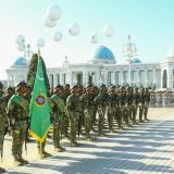 Şanly toýda harby kuwwatymyzyň dabaralanmasy