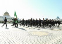 Şanly toýda harby kuwwatymyzyň dabaralanmasy