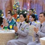 Täze ýylyň şanyna baýramçylyk dabarasy