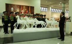 Türkmen bedewiniň baýramyna bagyşlanan sergi