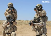 «Türkmen edermen» ýörite maksatly toparlaryň harby türgenleşigi geçirildi