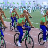 Türkmenistan Bütindünýä welosiped gününi belläp geçýär