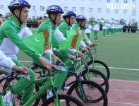 Türkmenistan Bütindünýä welosiped gününi belläp geçýär