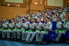 Türkmenistanyň Ýaragly Güýçleriniň serkerdelerine nobatdaky harby atlary dakyldy