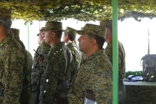 Watan goragçylary ýokary söweşjeň taýýarlygyny görkezdiler