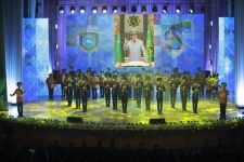 Watan goragçylarynyň güni mynasybetli baýramçylyk konserti geçirildi