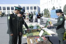 Watan goragçylarynyň gününe bagyşlanan sergi