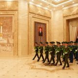 Watanyň wepaly ogly Berdimuhamet Annaýewiň heýkeline gül goýmak çäresi geçirildi