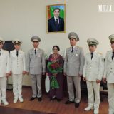Ýaş watançylar uruş weteranlaryny gutladylar