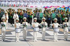 Ýaş watançylaryň ynamly gadamy