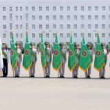 Ýeňşiň 73 ýyllygynyň şanyna