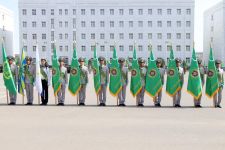 Ýeňşiň 73 ýyllygynyň şanyna