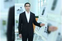 Hormatly Prezidentimiz Serdar Berdimuhamedow Halkara pediatriýa merkeziniň gurluşyk işleri bilen tanyşdy