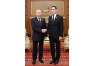 Türkmenistanyň Prezidenti Russiýa Federasiýasynyň Prezidenti bilen duşuşdy