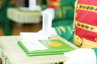 Watan goragçylaryna belent sarpanyň nyşany