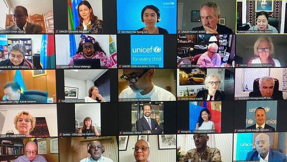 2021-2025-nji ýyllar üçin Türkmenistanda Ýurt boýunça maksatnamasynyň resminamasy ÝUNISEF-iň ýerine ýetiriji komiteti tarapyndan tassyklanyldy