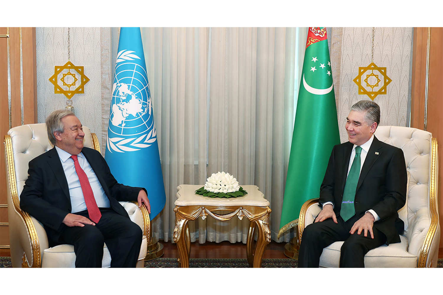 Antoniu Guterrişiň Türkmenistana sapary