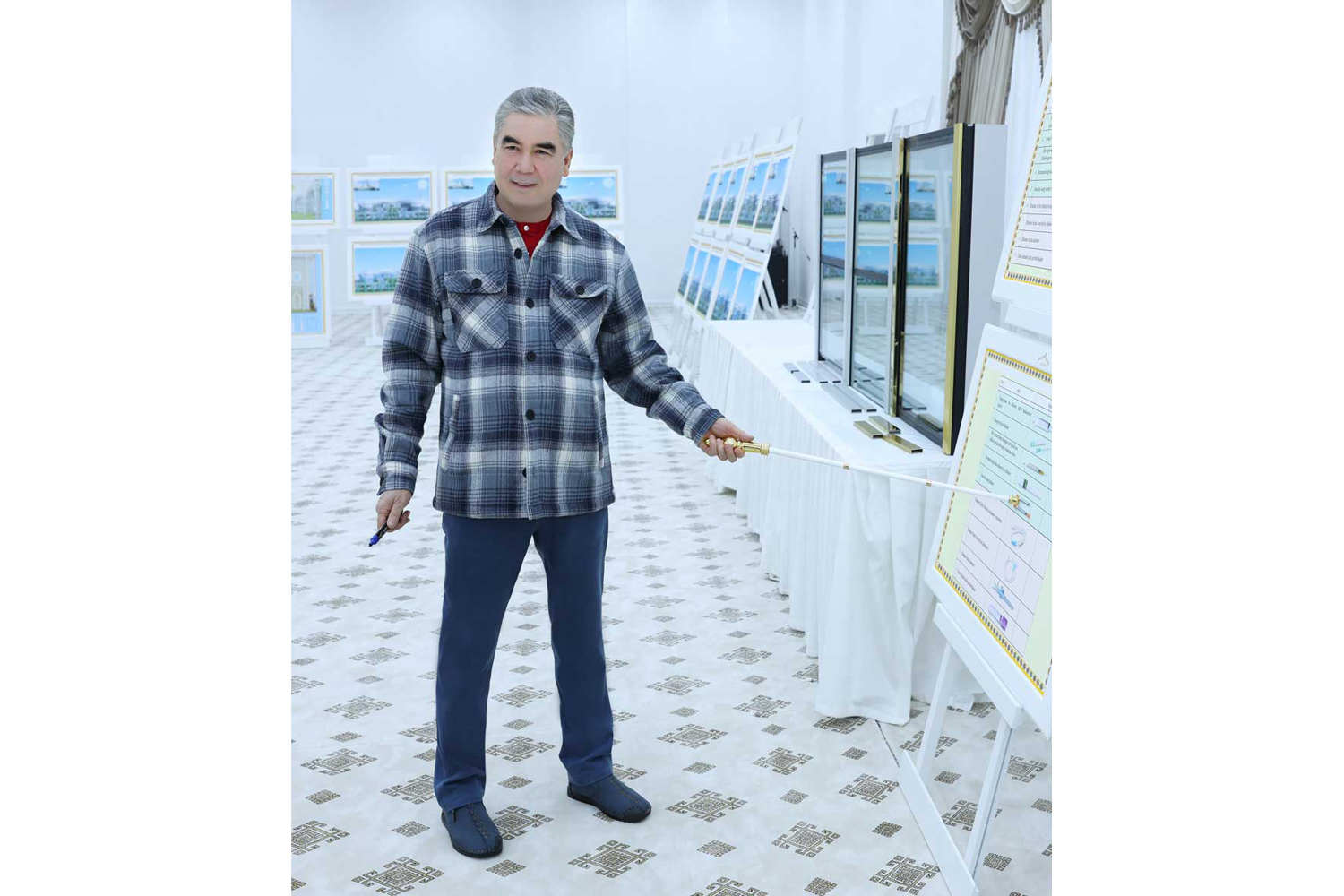 Arkadag şäherine iş sapary