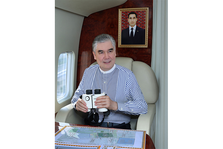 Arkadag şäherine iş sapary