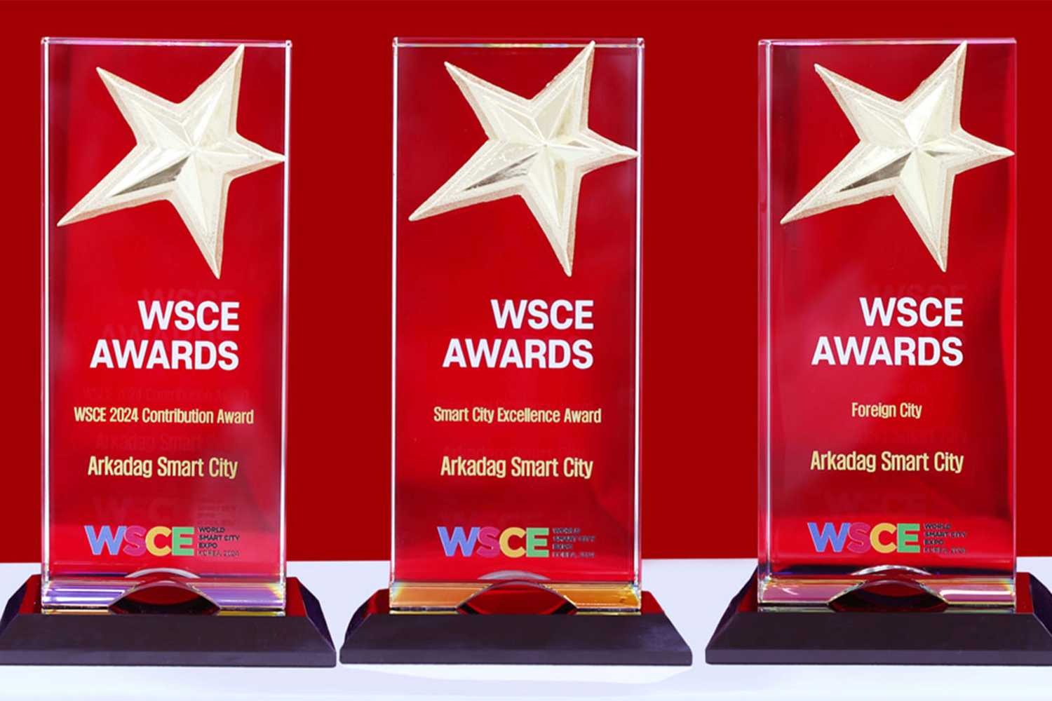 Arkadag şäheriniň täze halkara baýraklary