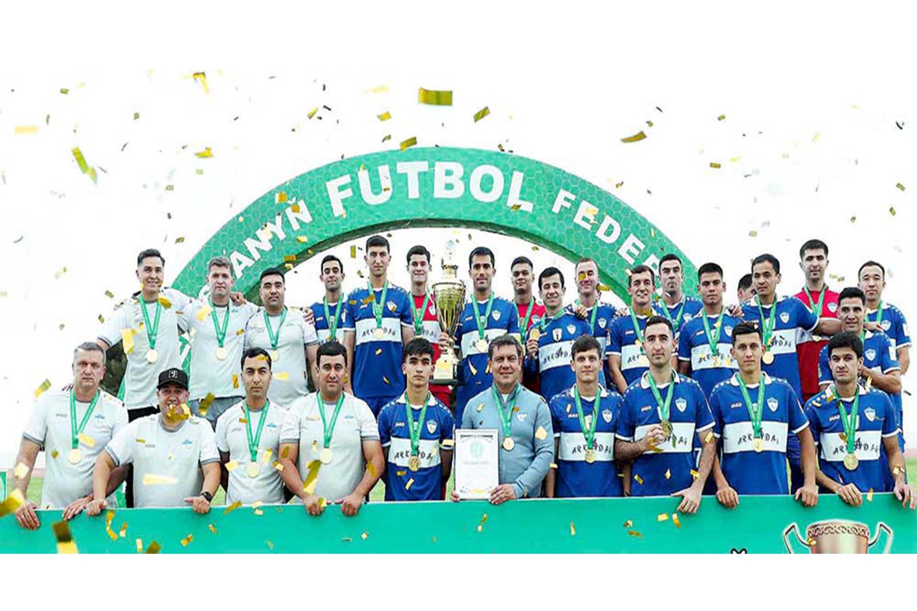 «Arkadag» topary üçünji çempionlygyny gazandy