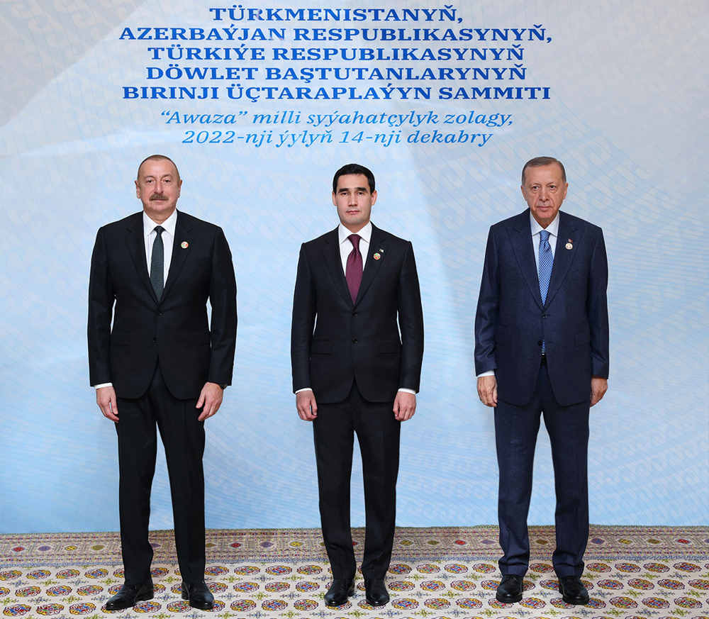 «Awaza» milli syýahatçylyk zolagynda dostlukly döwletleriň Baştutanlarynyň birinji üçtaraplaýyn sammiti geçirildi