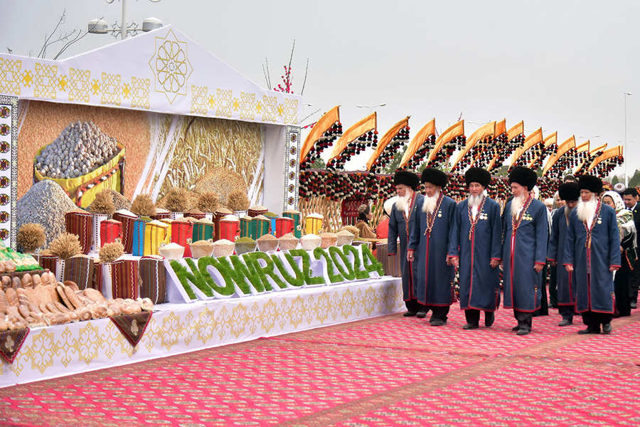 Baharyň baş baýramynyň dabaralary