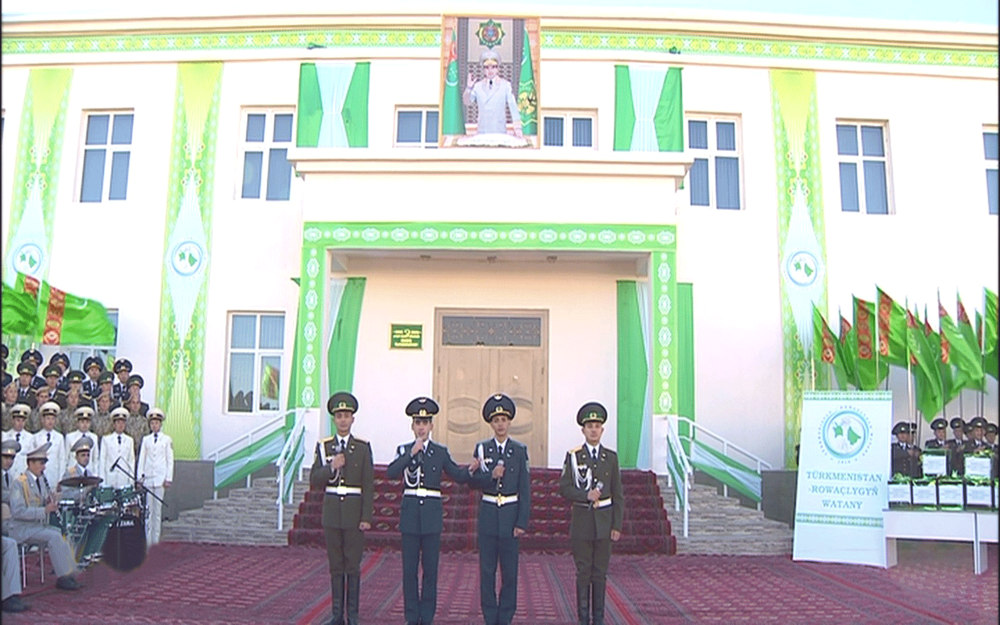 Täze harby bölümiň açylyşy boldy