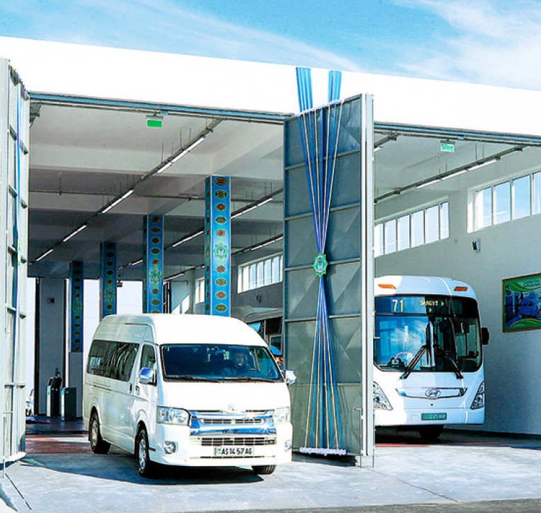 Baýramçylyk sowgadyna öwrülen döwrebap binalar