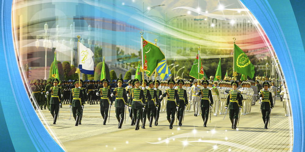 Baýramyňyz gutly bolsun, mähriban halkymyz we merdana Watan goragçylary!