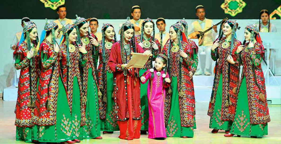 Berkarar döwletimiziň bagtyýarlyk döwrüniň döredijilik sazlaşygy